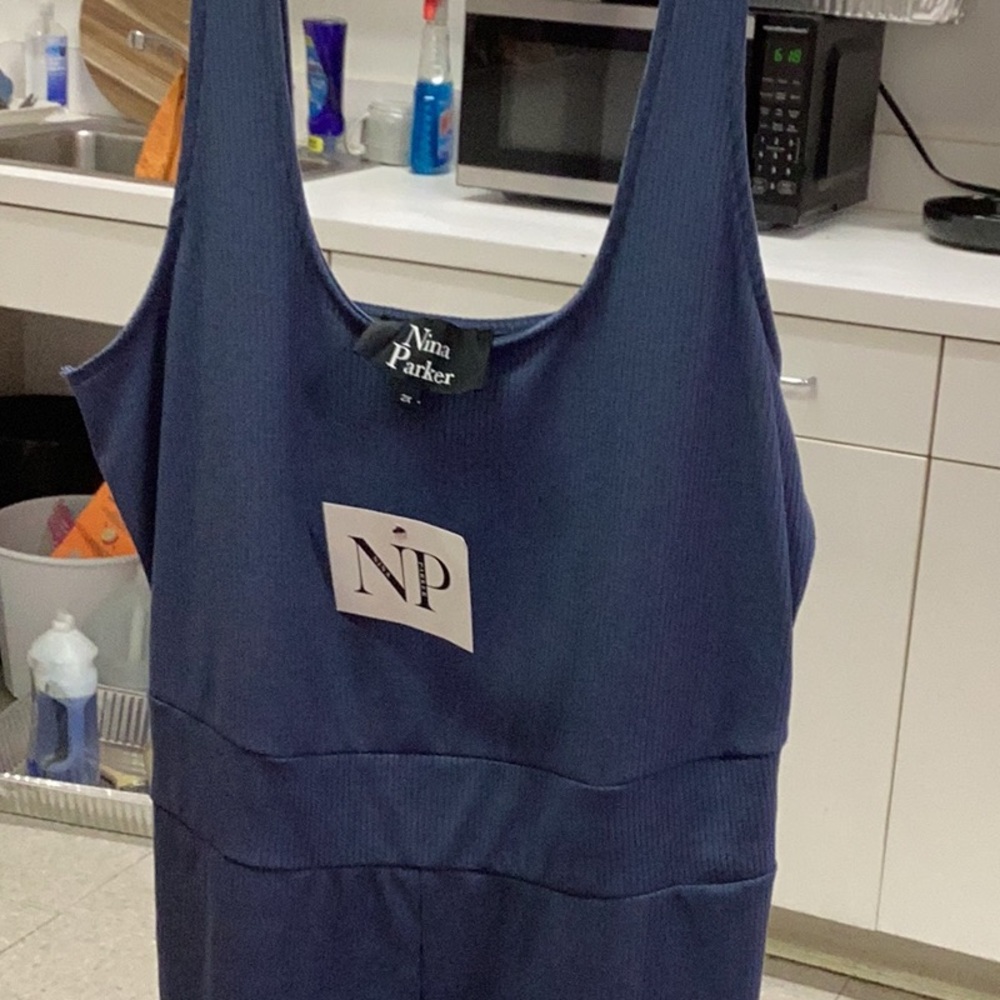 Nina Parker Navy Blue jumpsuit